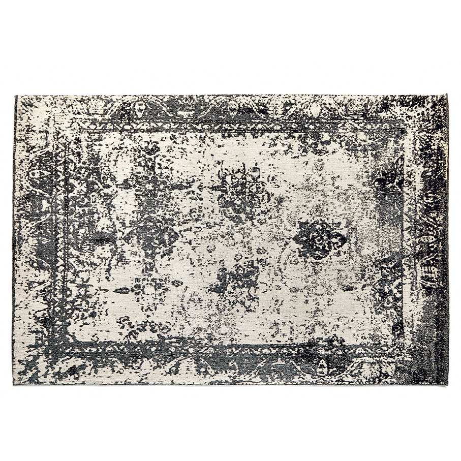Alfombra Vintage Negro