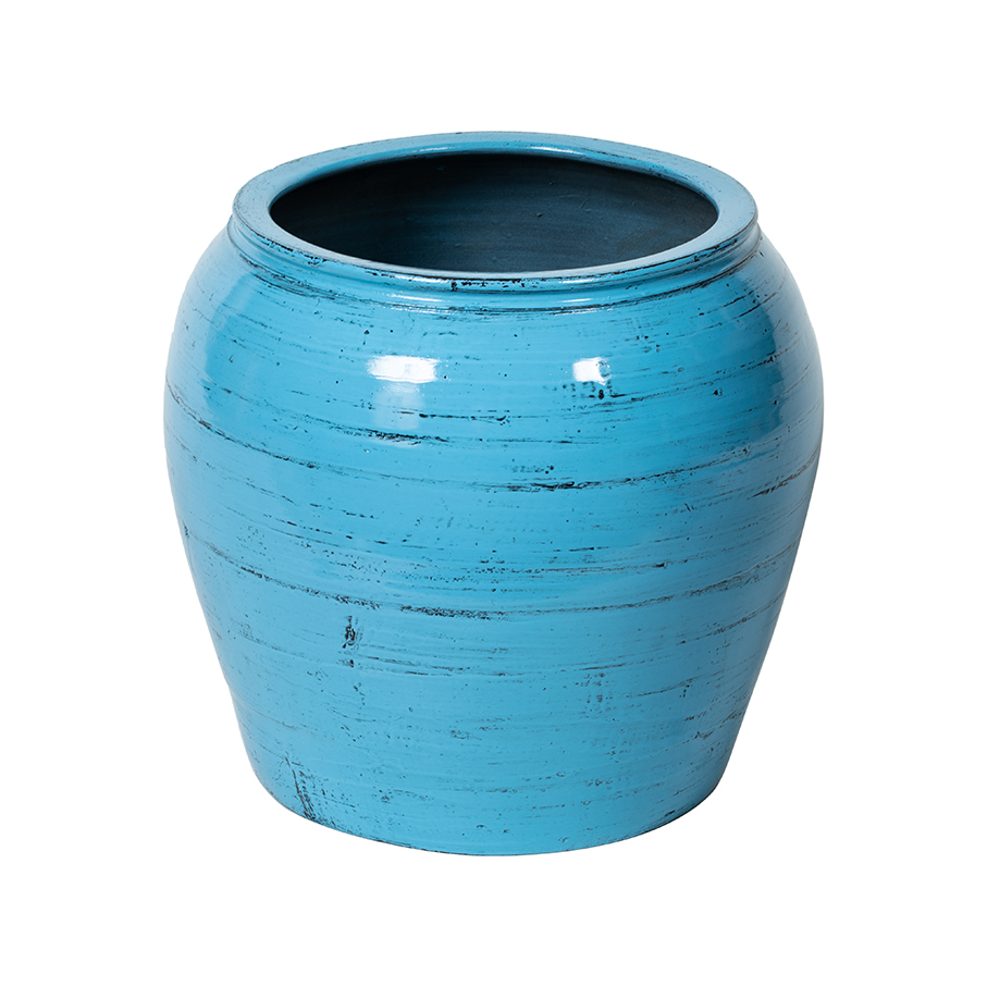 Céramica antigua azul