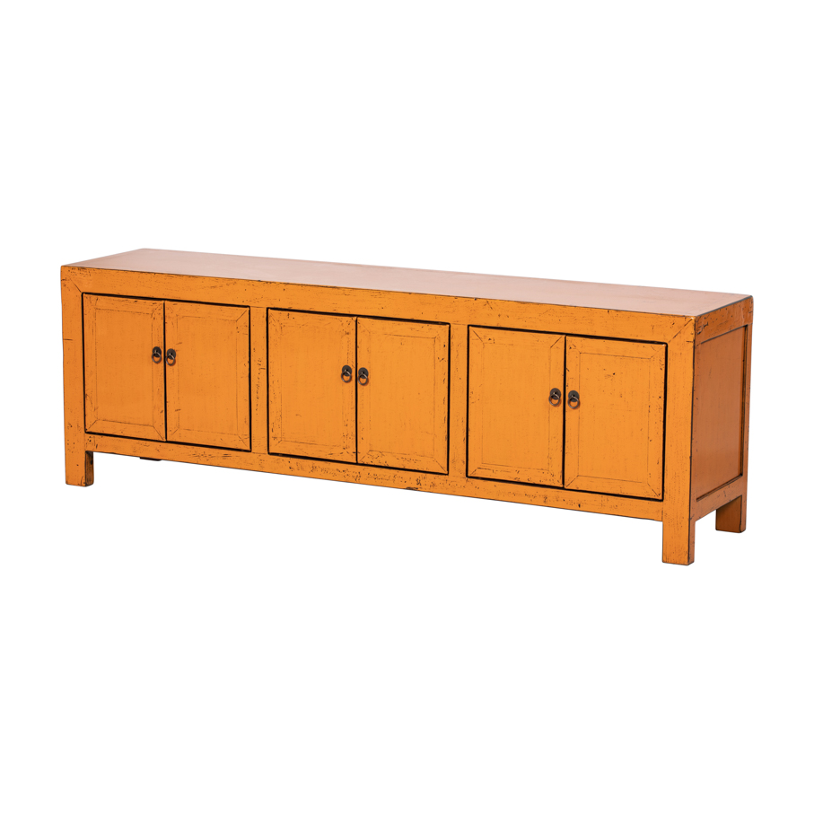 Piecero naranja 6 puertas