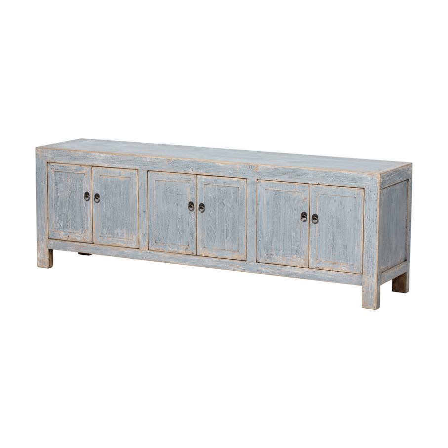 Piecero gris 6 puertas