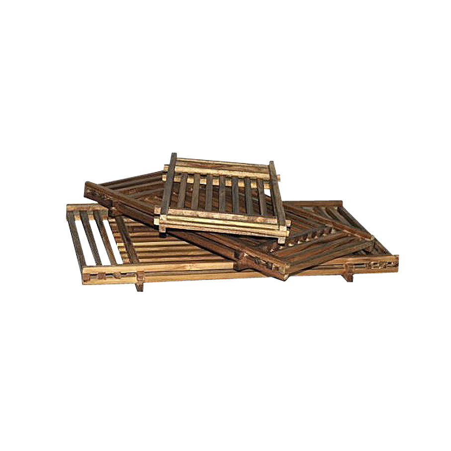 Bandejas de teca (Set de 3)