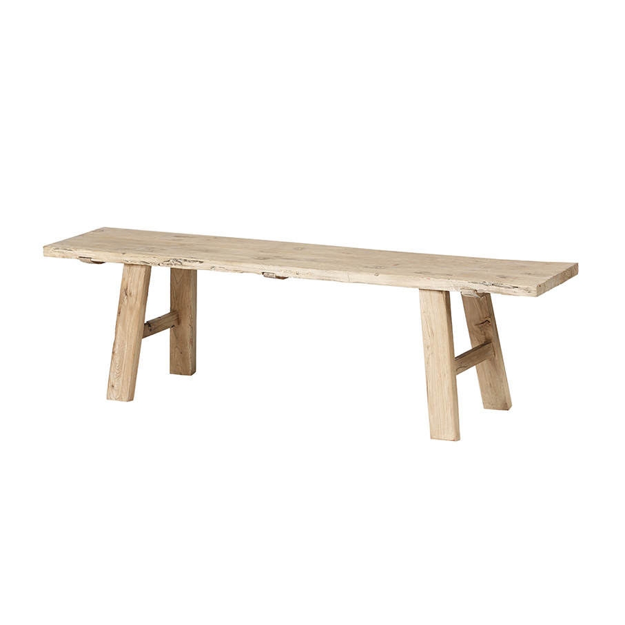 Banco madera natural