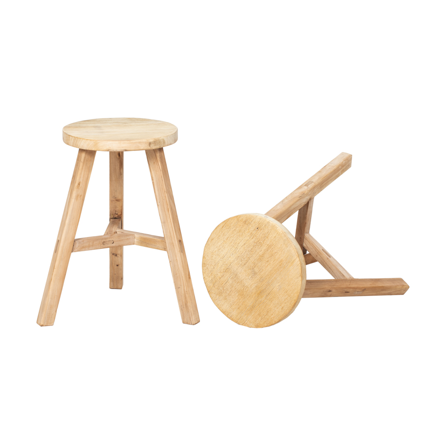 Taburete natural