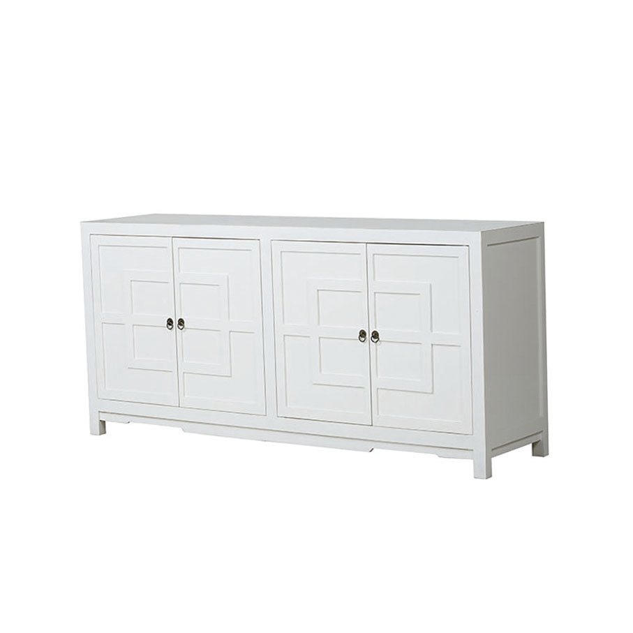 Cómoda blanca 4 puertas