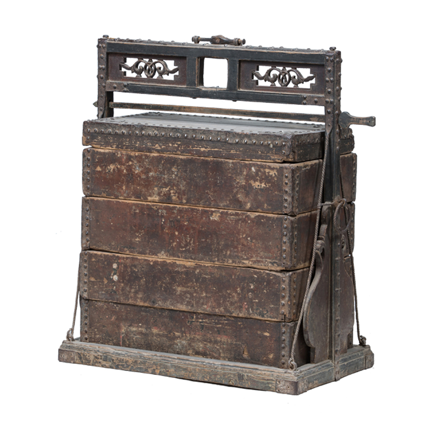 Caja de dote varias alturas