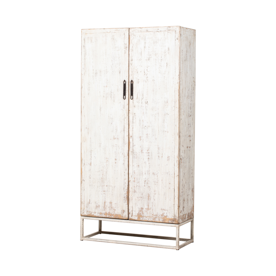 Armario blanco 2 puertas
