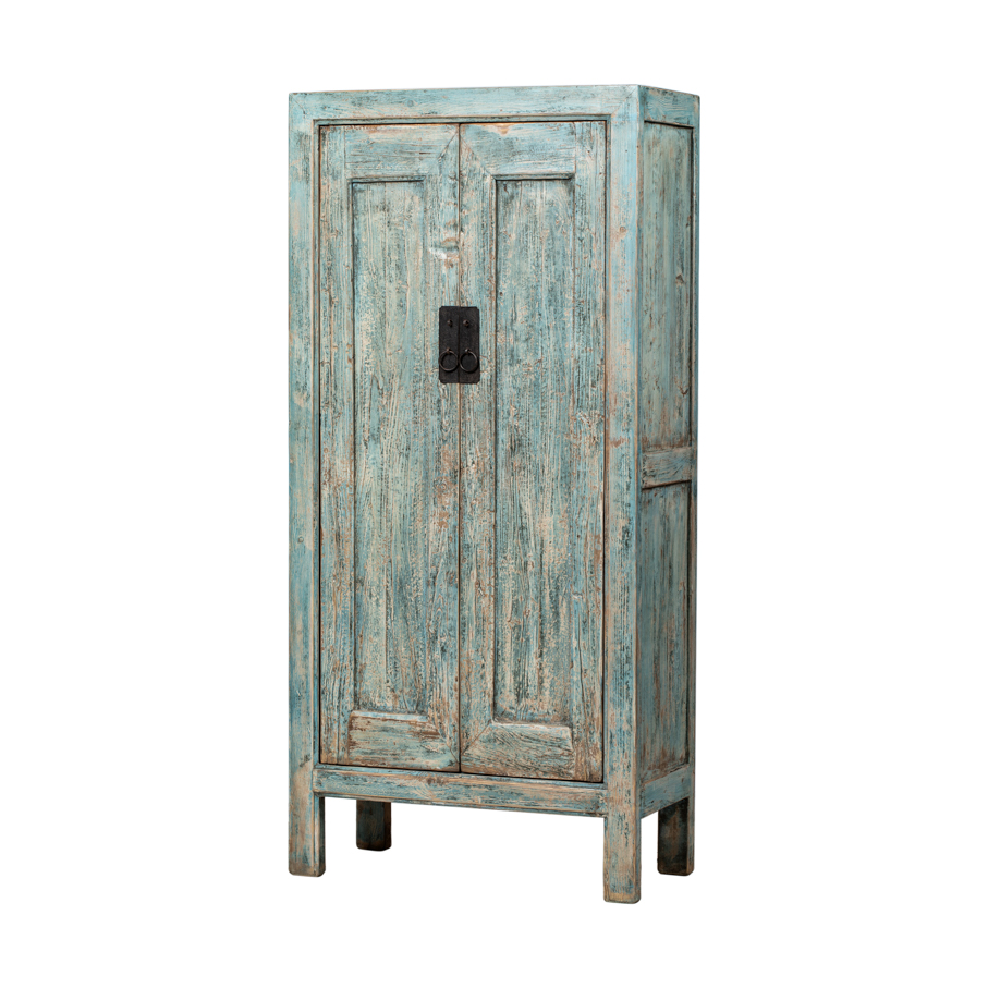 Armario azul 2 puertas