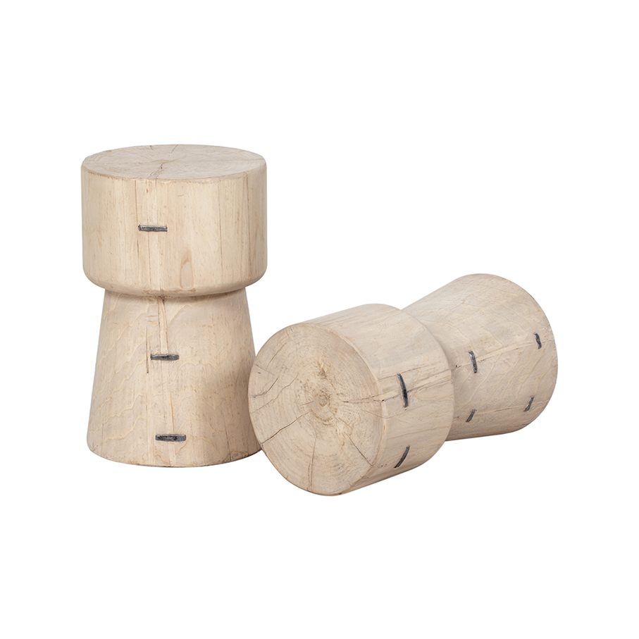 Mesa auxiliar natural