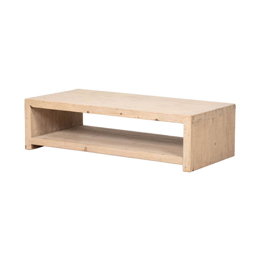 Mesa centro natural