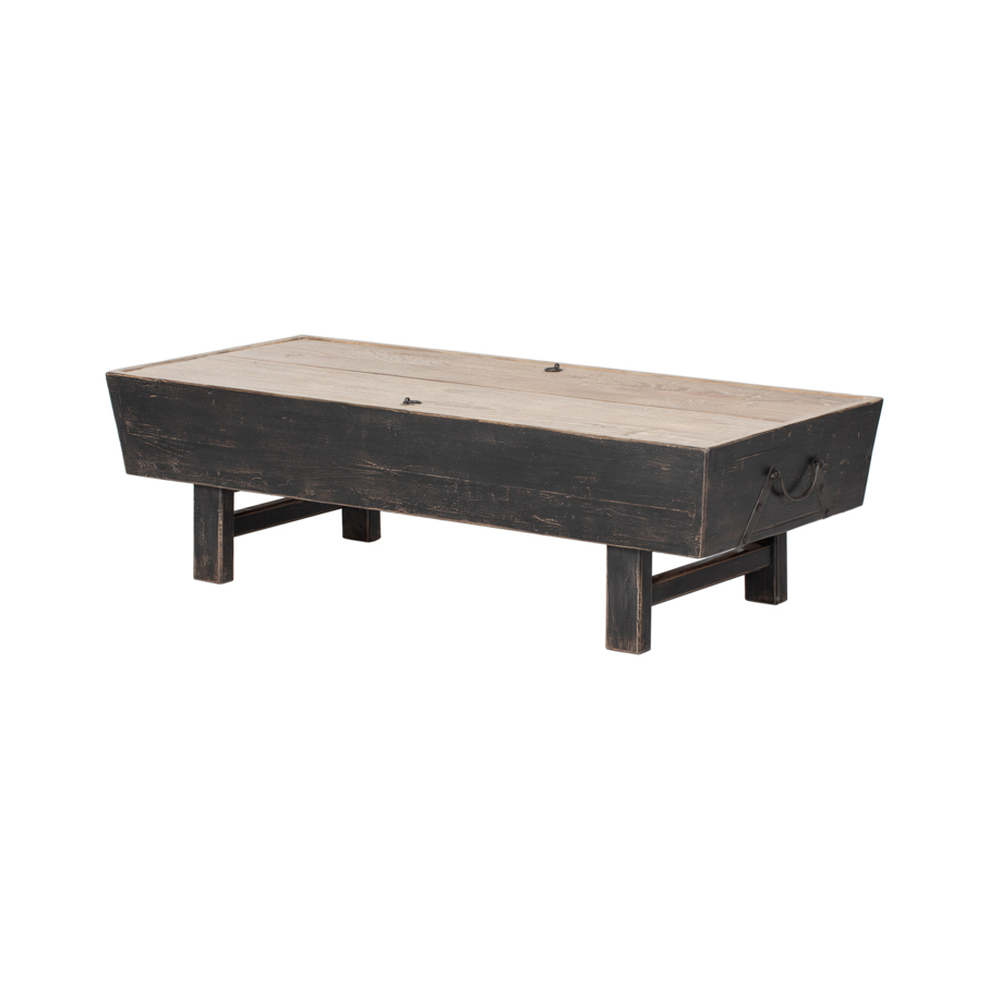 Mesa multicolor con tapa