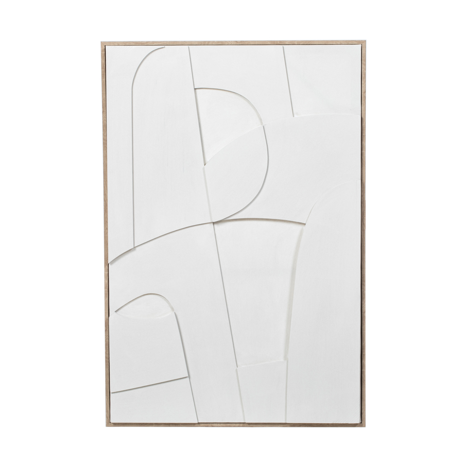 Set de 2 cuadros decorativos con marco