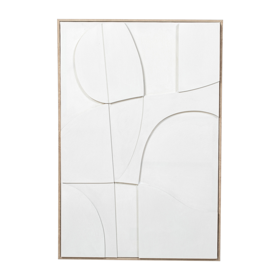 Set de 2 cuadros decorativos con marco