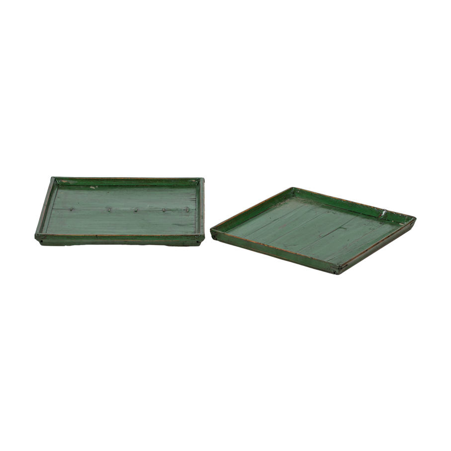 Bandeja verde (diferentes medidas)