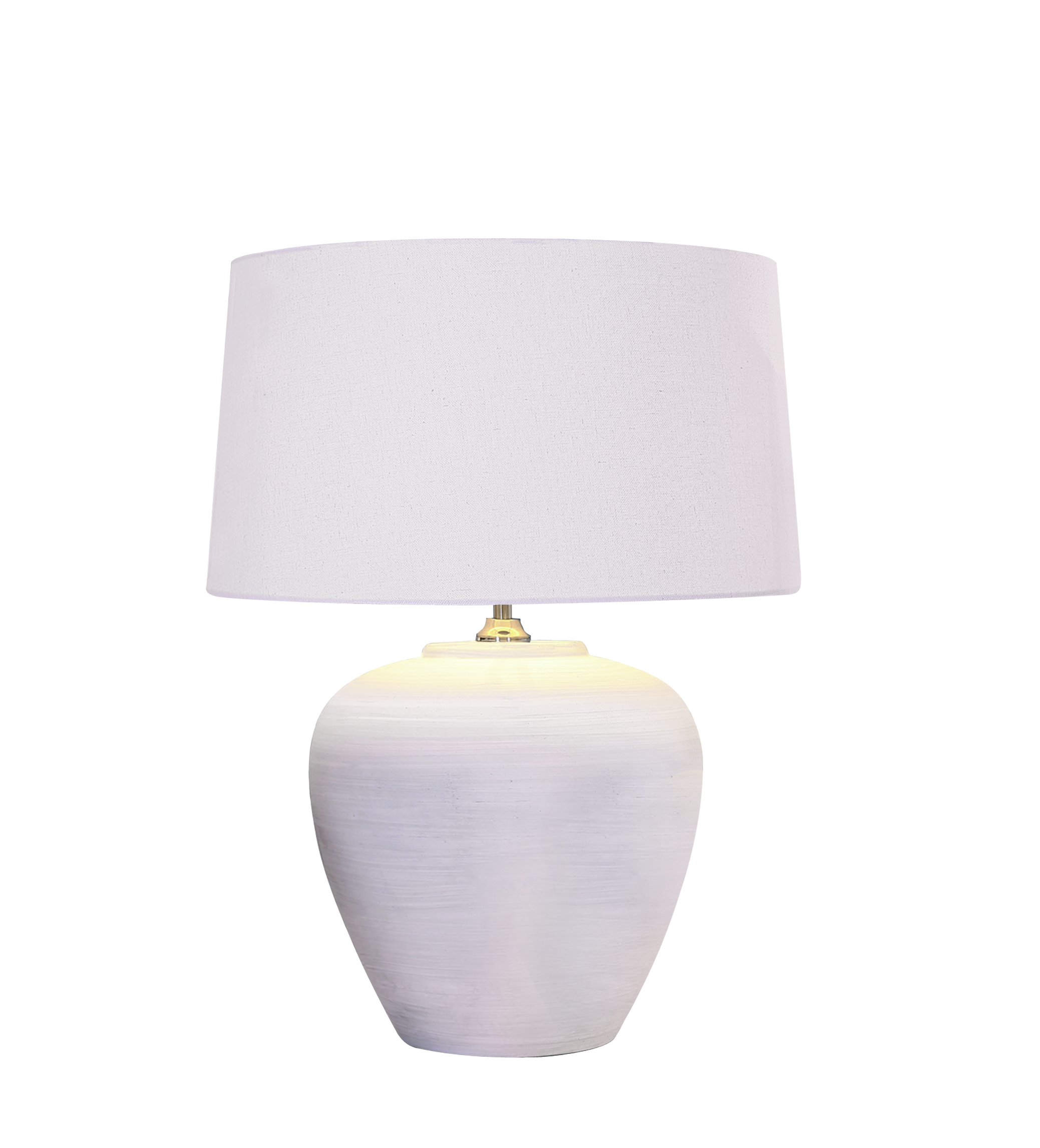 Lámpara de mesa con pantalla