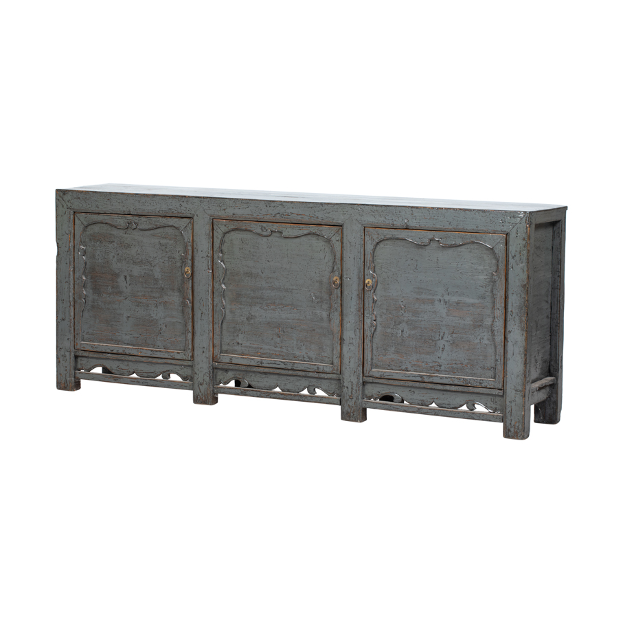 Cómoda gris 3 puertas
