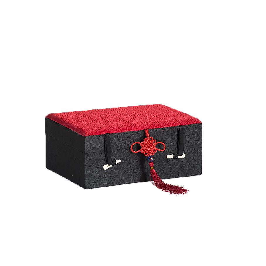 Caja joyero rojo